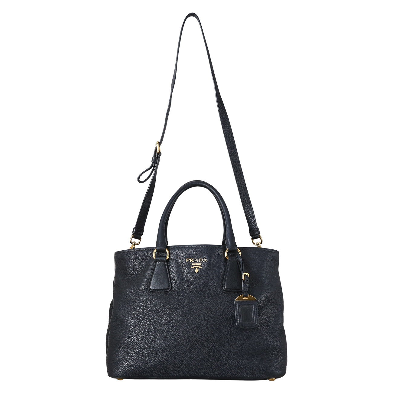 PRADA(USED)프라다 BN2794 비텔로 다이노 토트겸 숄더백