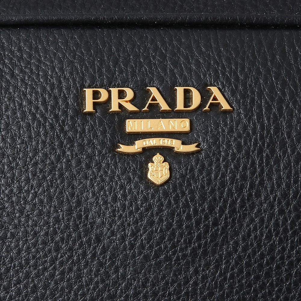PRADA(USED)프라다 1BH079 비텔로 다이노 더블지퍼 크로스백