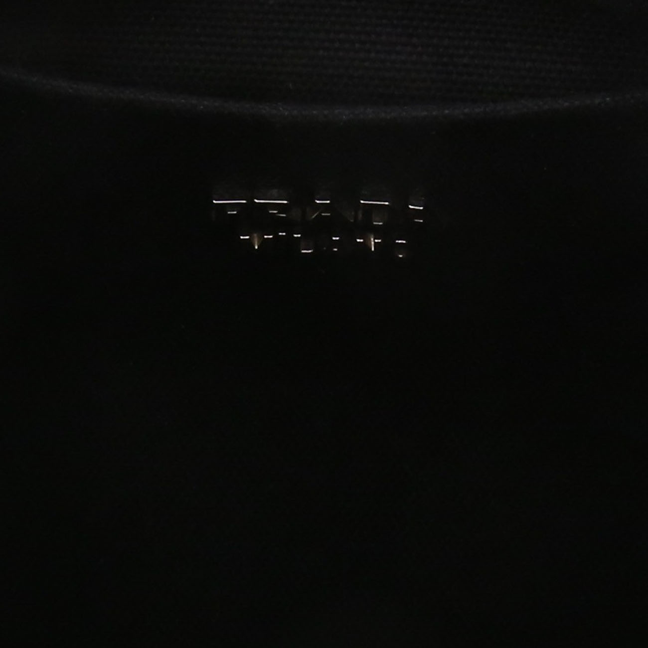 PRADA(USED)프라다 1BE032 로고 패브릭 버킷백