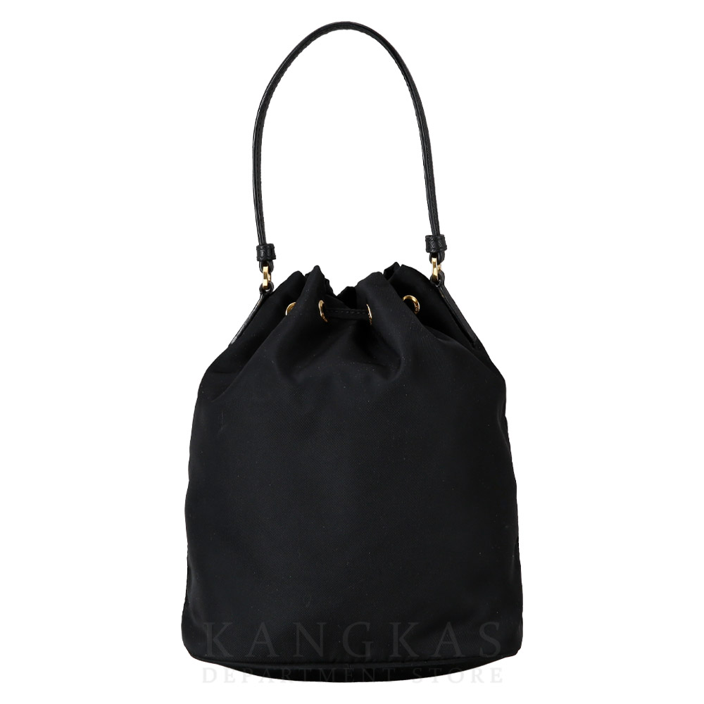 PRADA(USED)프라다 1BH038 패브릭 버킷백