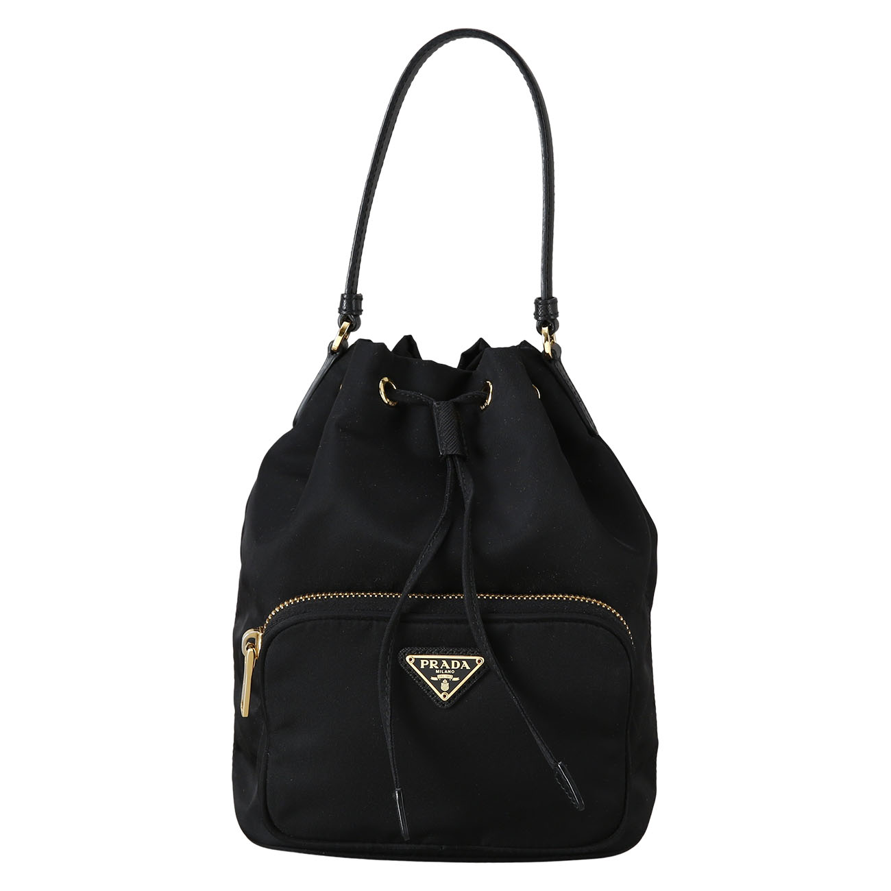 PRADA(USED)프라다 1BH038 나일론 버킷백