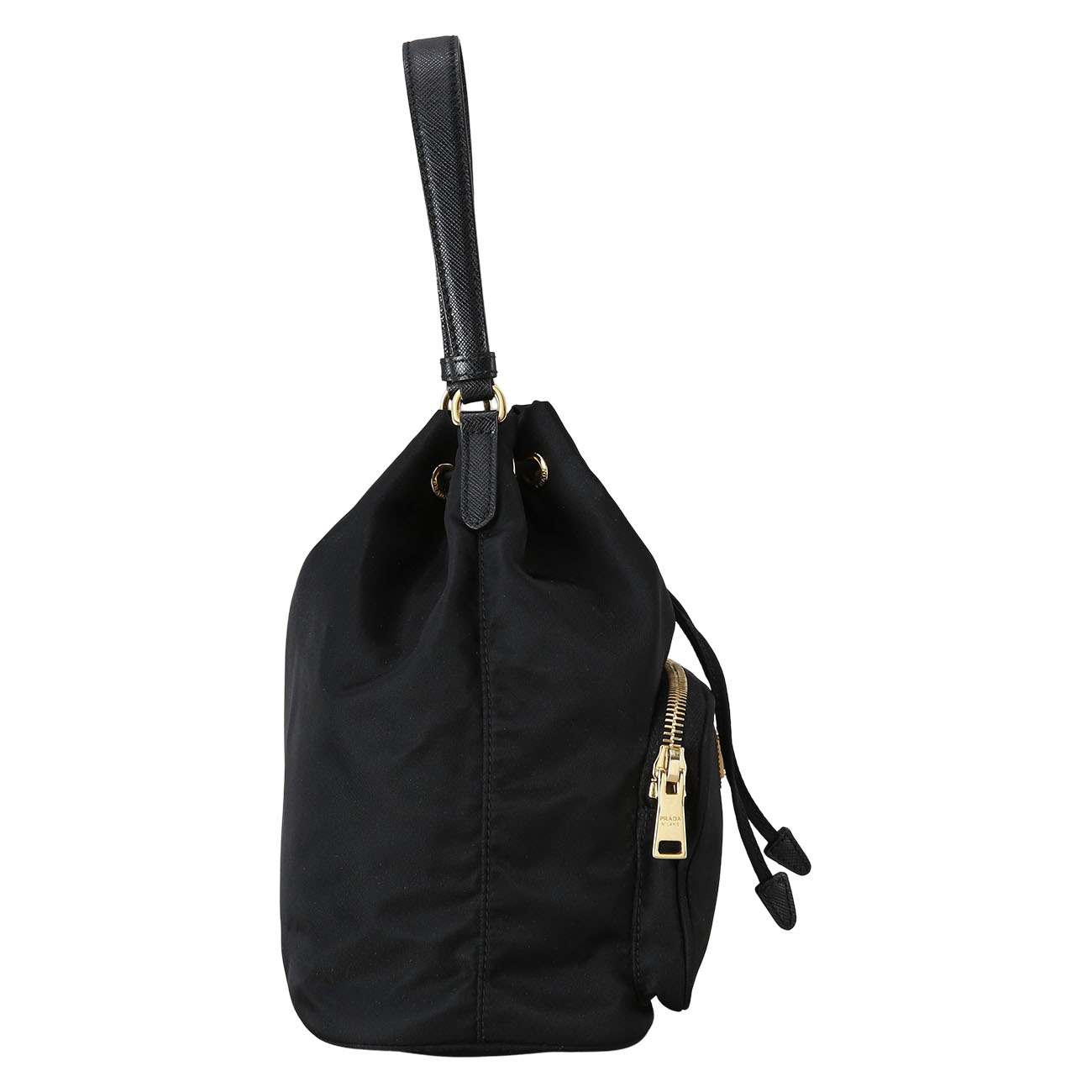 PRADA(USED)프라다 1BH038 나일론 버킷백