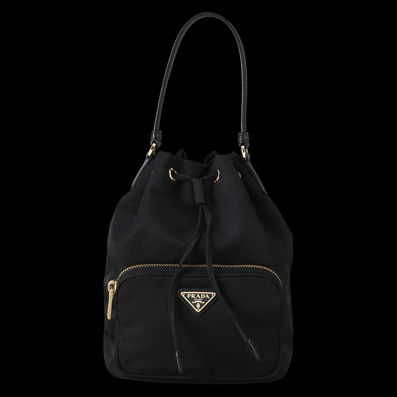 PRADA(USED)프라다 1BH038 나일론 버킷백