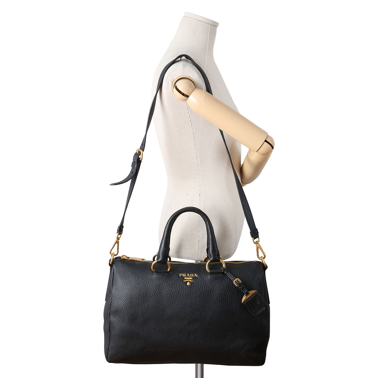 PRADA(USED)프라다 BL0778 비텔로 다이노 토트겸 숄더백