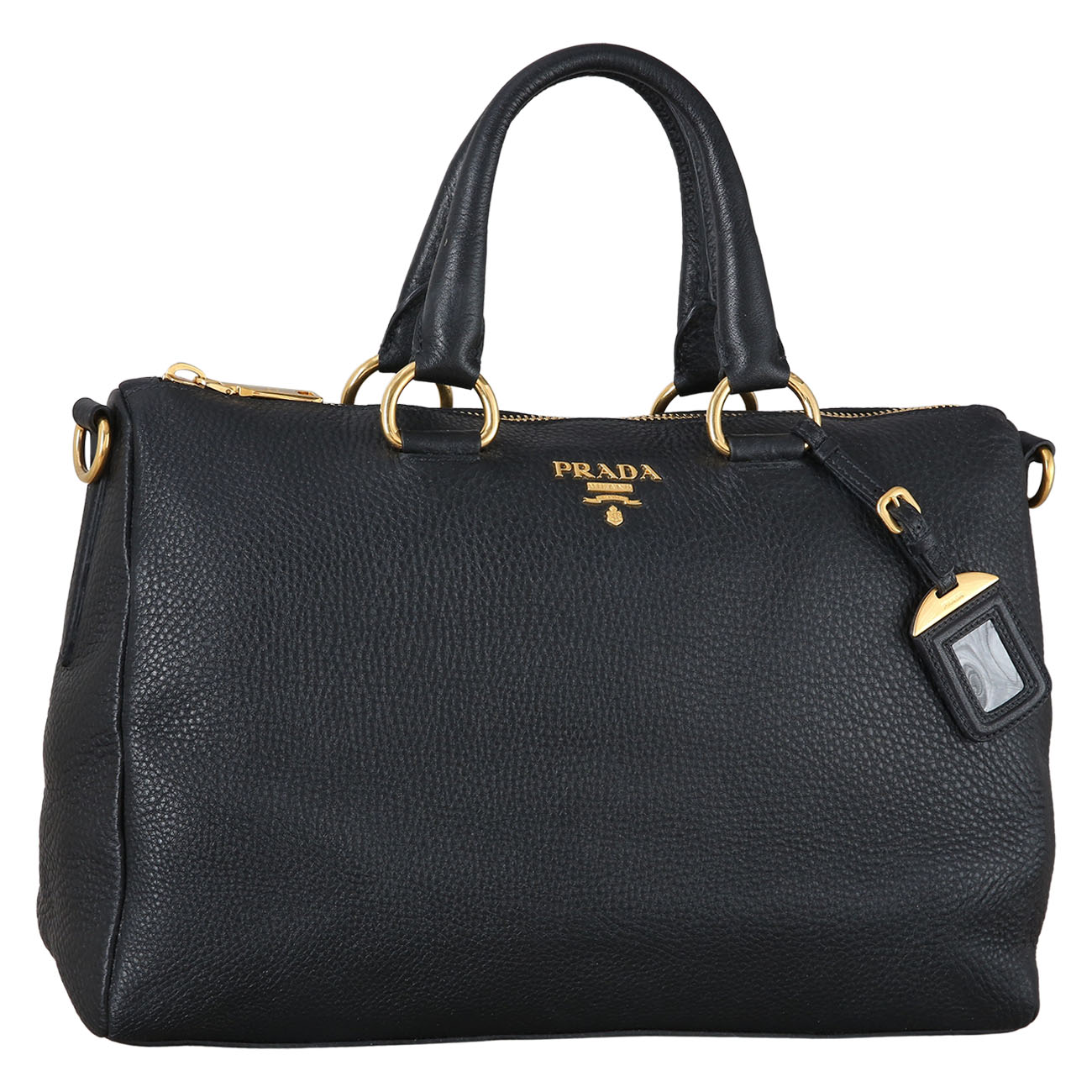 PRADA(USED)프라다 BL0778 비텔로 다이노 토트겸 숄더백