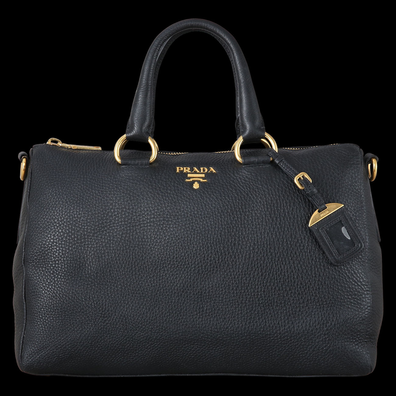 PRADA(USED)프라다 BL0778 비텔로 다이노 토트겸 숄더백