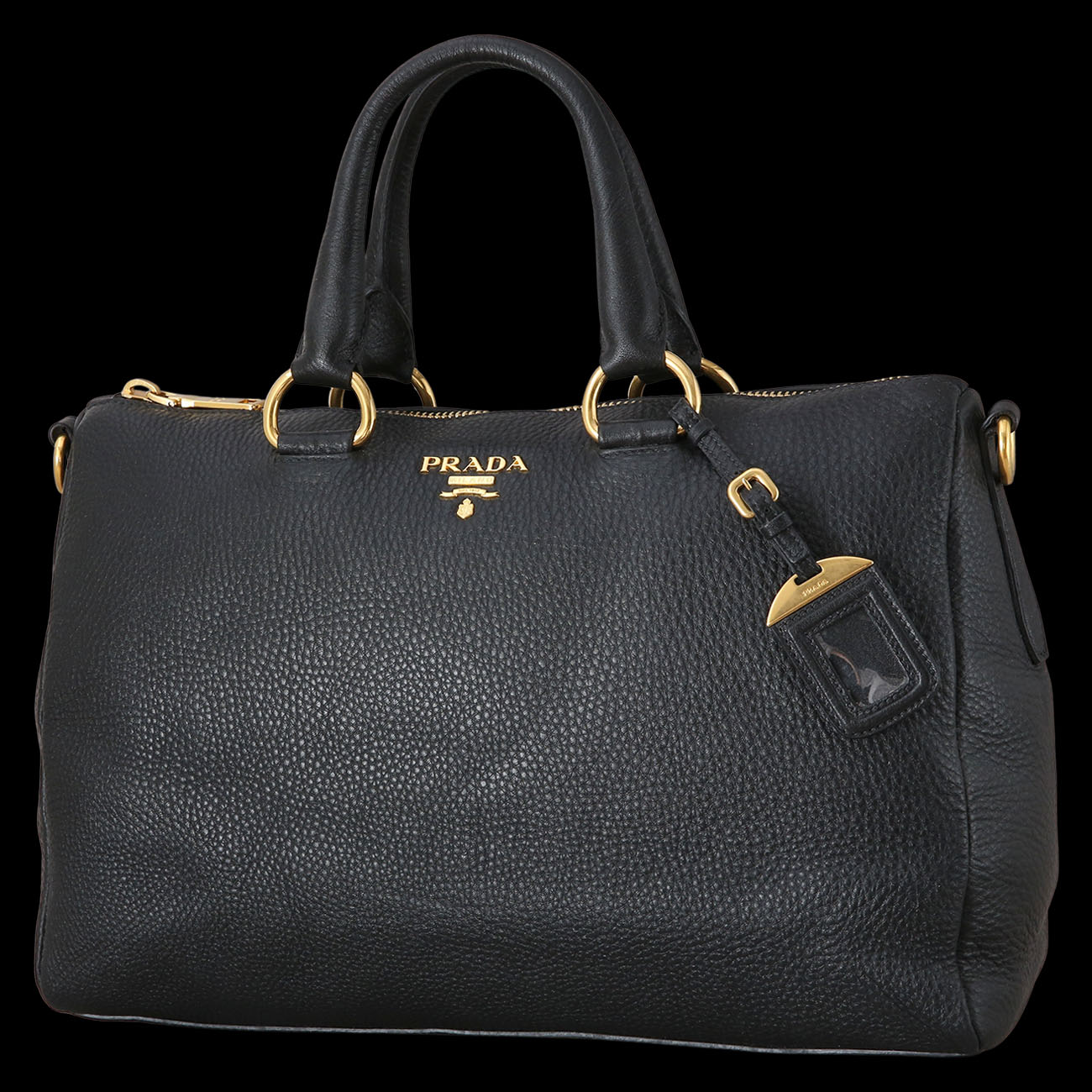 PRADA(USED)프라다 BL0778 비텔로 다이노 토트겸 숄더백