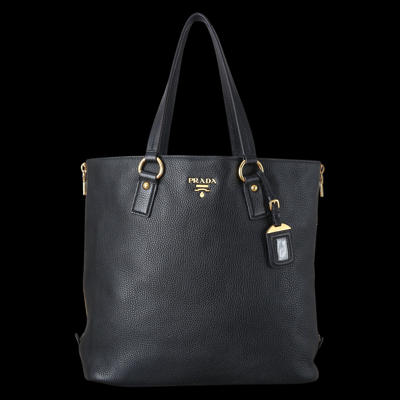 PRADA(USED)프라다 BR4372 비텔로 다이노 토트겸 숄더백