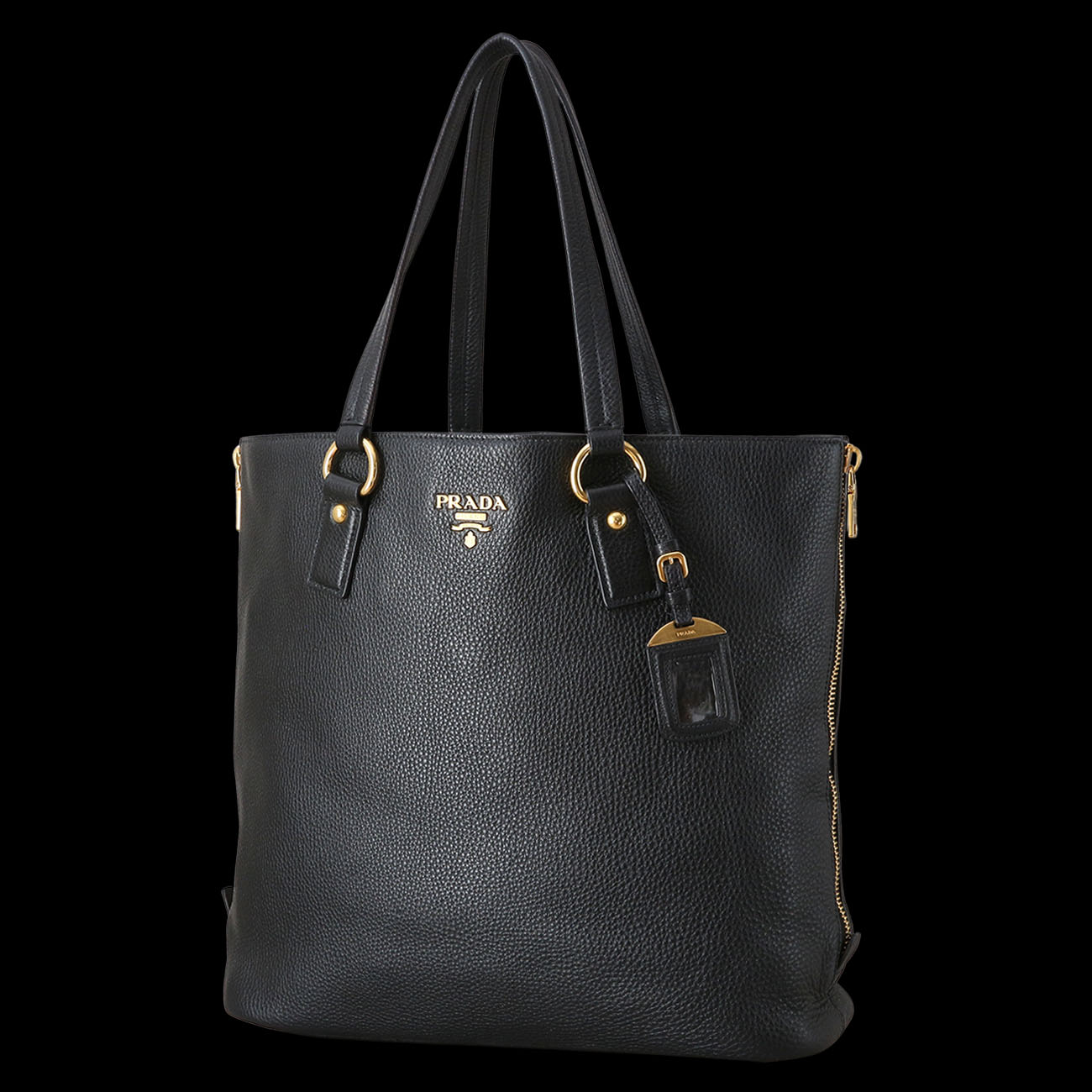 PRADA(USED)프라다 BR4372 비텔로 다이노 토트겸 숄더백
