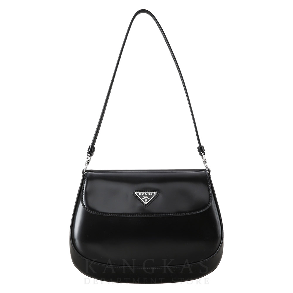 PRADA(USED)프라다 클레오 브러시드 플랩 숄더백