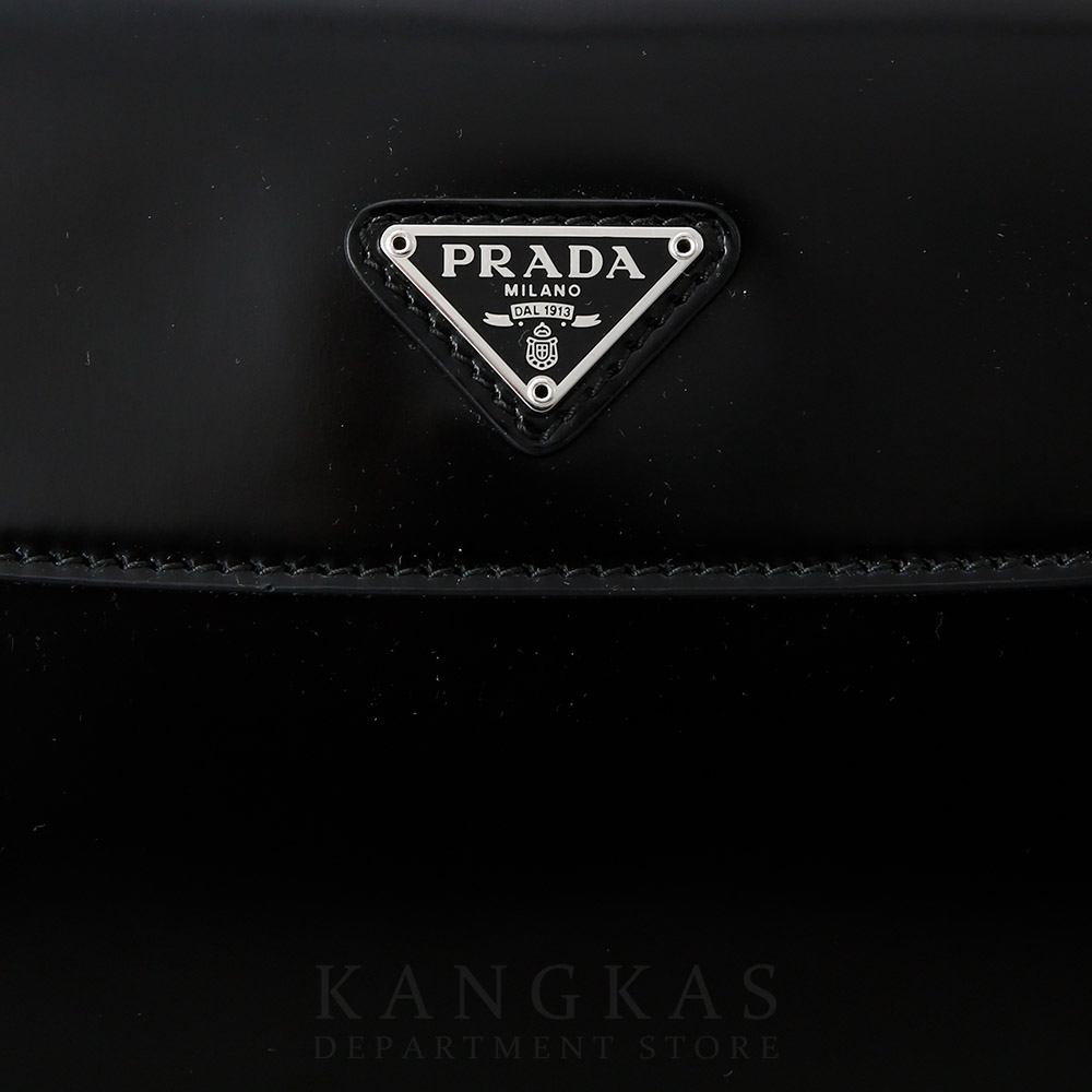 PRADA(USED)프라다 클레오 브러시드 플랩 숄더백