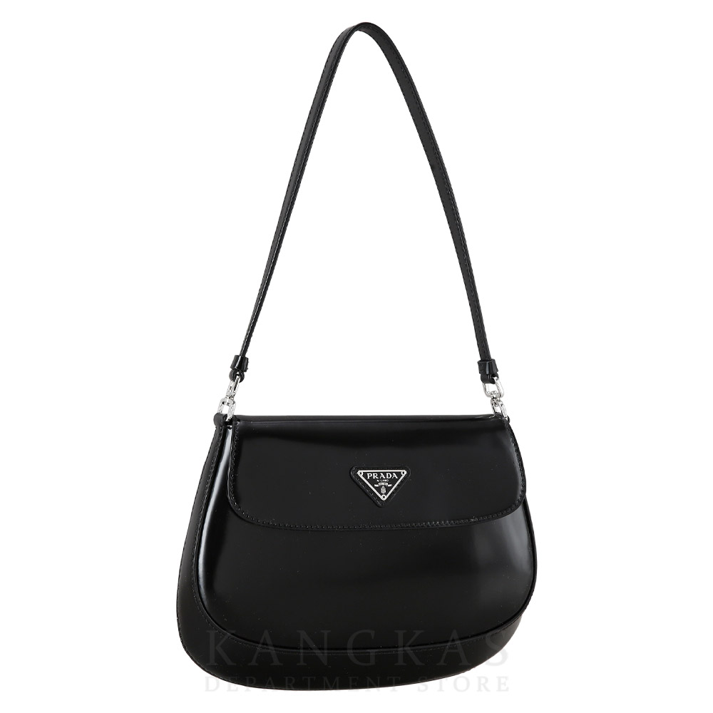 PRADA(USED)프라다 클레오 브러시드 플랩 숄더백