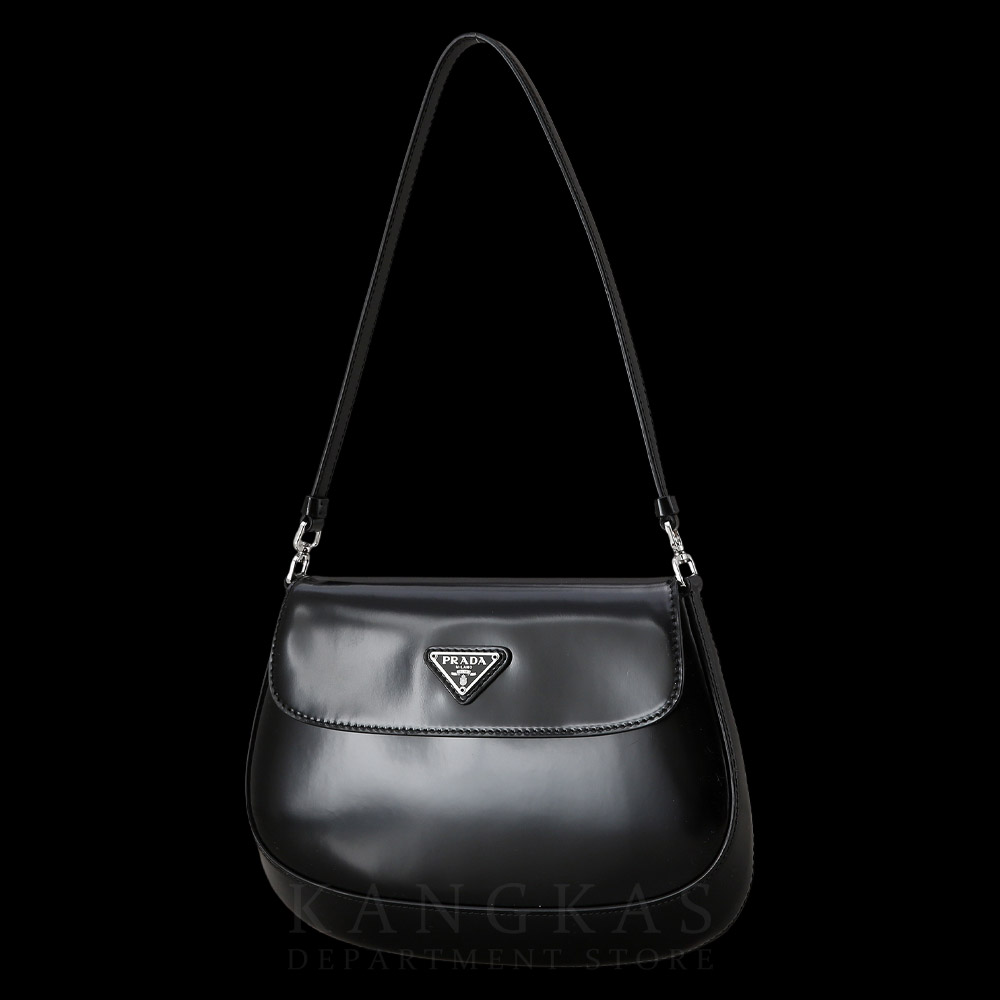 PRADA(USED)프라다 클레오 브러시드 플랩 숄더백