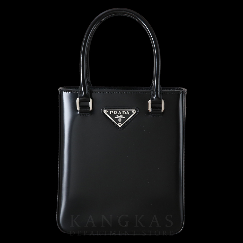 PRADA(USED)프라다 1BA331 스몰 브러쉬드 레더 토트백