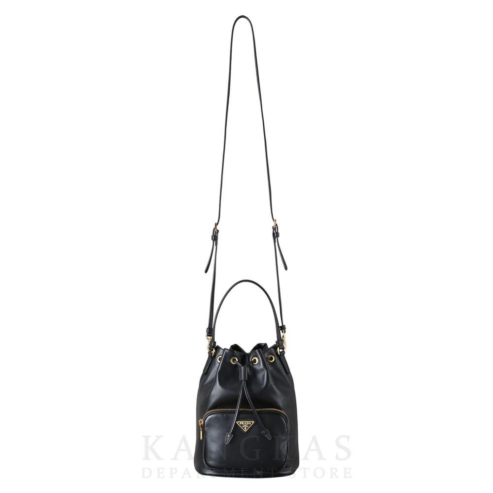 PRADA(USED)프라다 1BH038 레더 버킷백