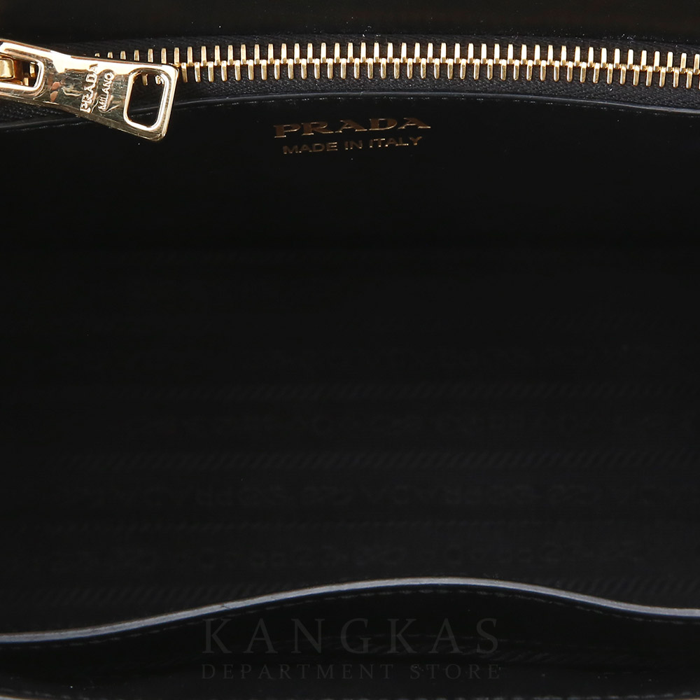 PRADA(USED)프라다 1BA156 모노크롬 사피아노 토트백