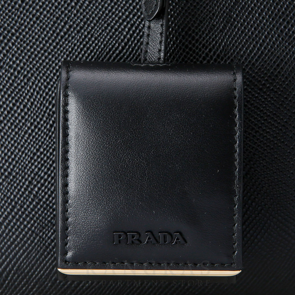 PRADA(USED)프라다 1BA156 모노크롬 사피아노 토트백