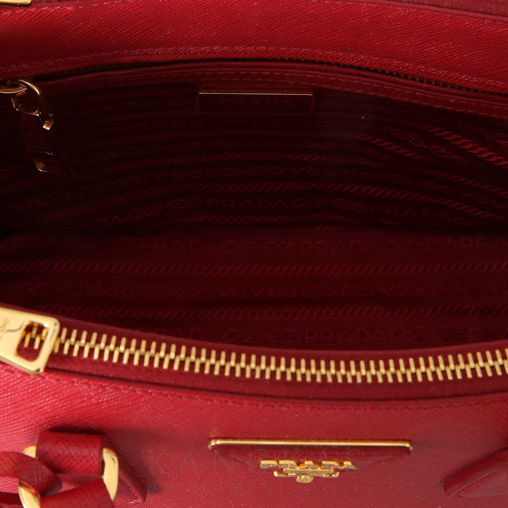 PRADA(USED)프라다 1BA896 사피아노 갤러리아 스몰 백