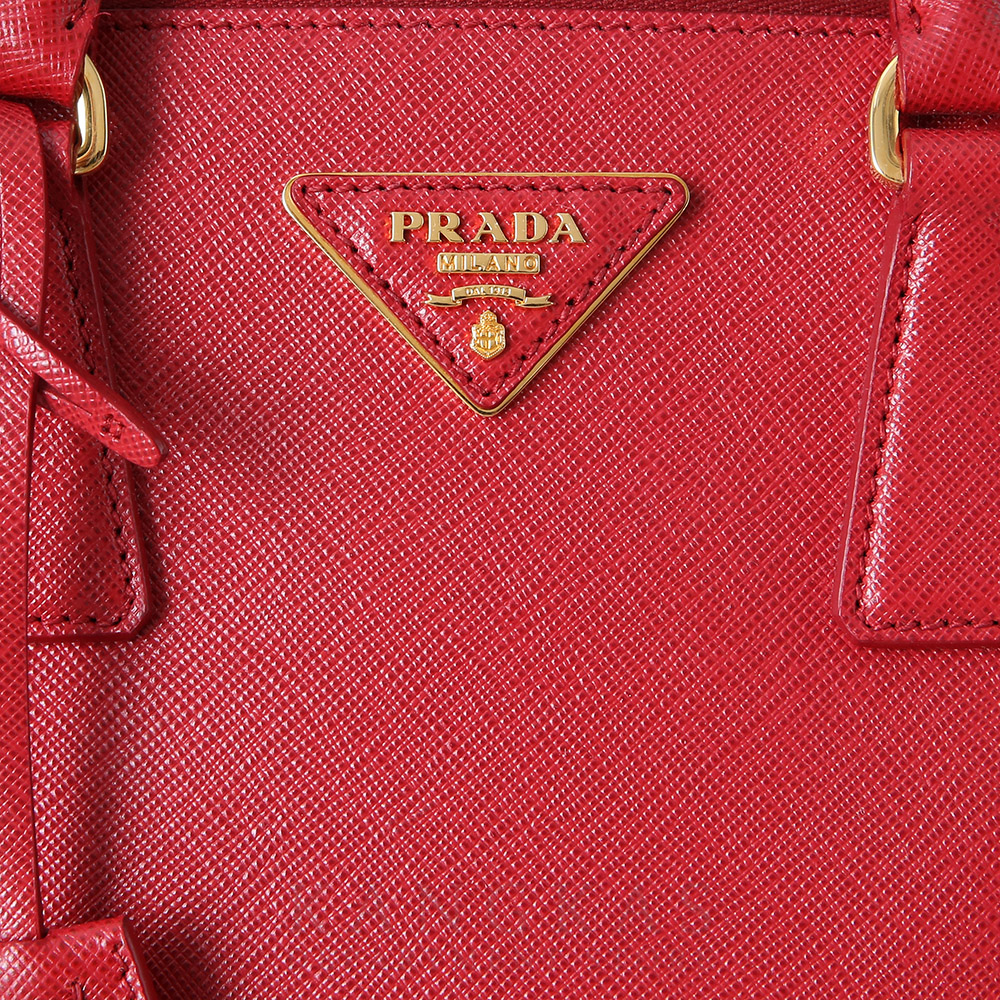 PRADA(USED)프라다 1BA896 사피아노 갤러리아 스몰 백