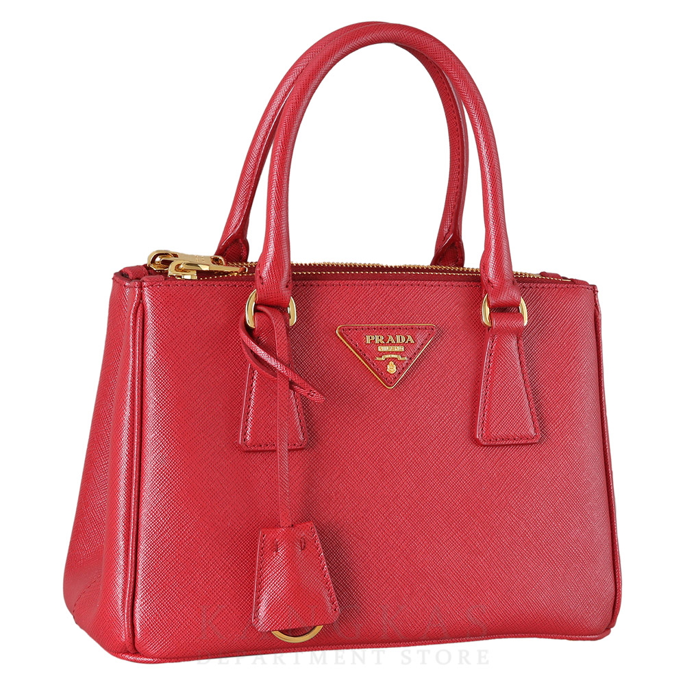 PRADA(USED)프라다 1BA896 사피아노 갤러리아 스몰 백