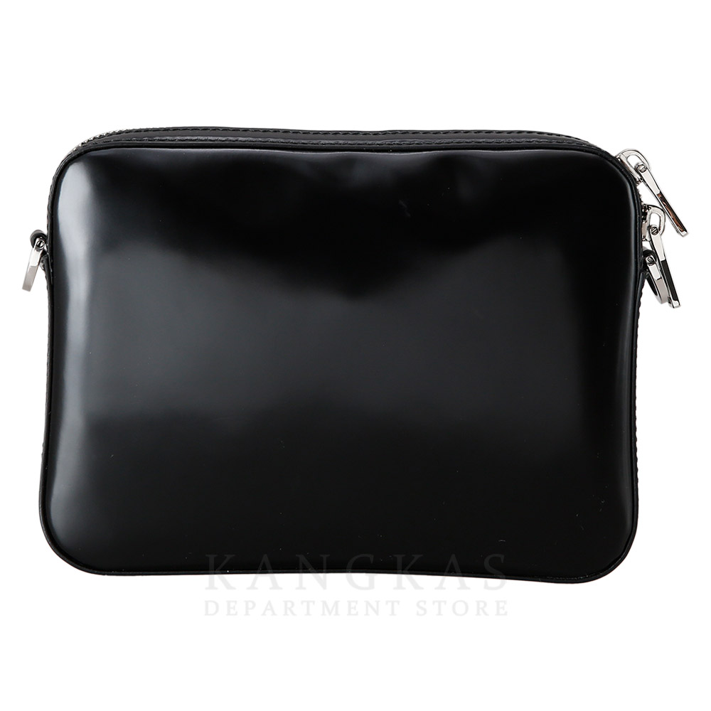 PRADA(USED)프라다 1BH180 브러시드 레더 숄더백 블랙