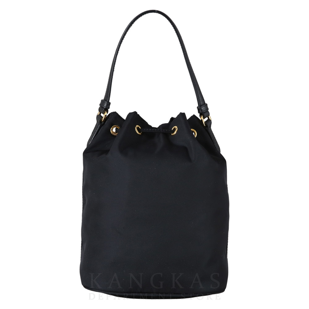 PRADA(USED)프라다 1BH038 패브릭 버킷백