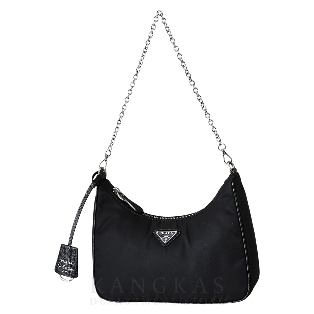 PRADA(USED)프라다 1BH204 테수토 체인 스트랩 호보백