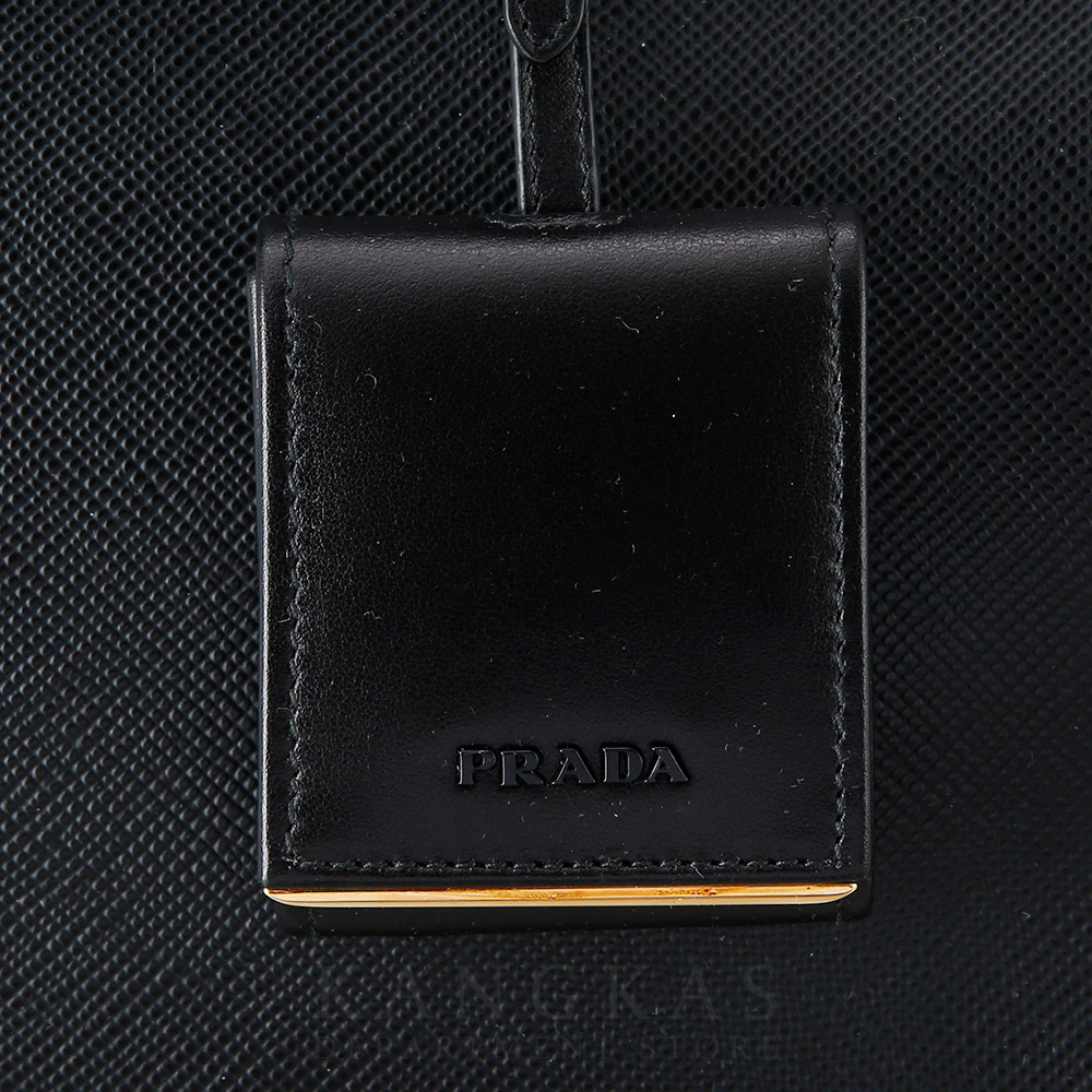 PRADA(USED)프라다 1BA155 사피아노 모노크롬 토트백