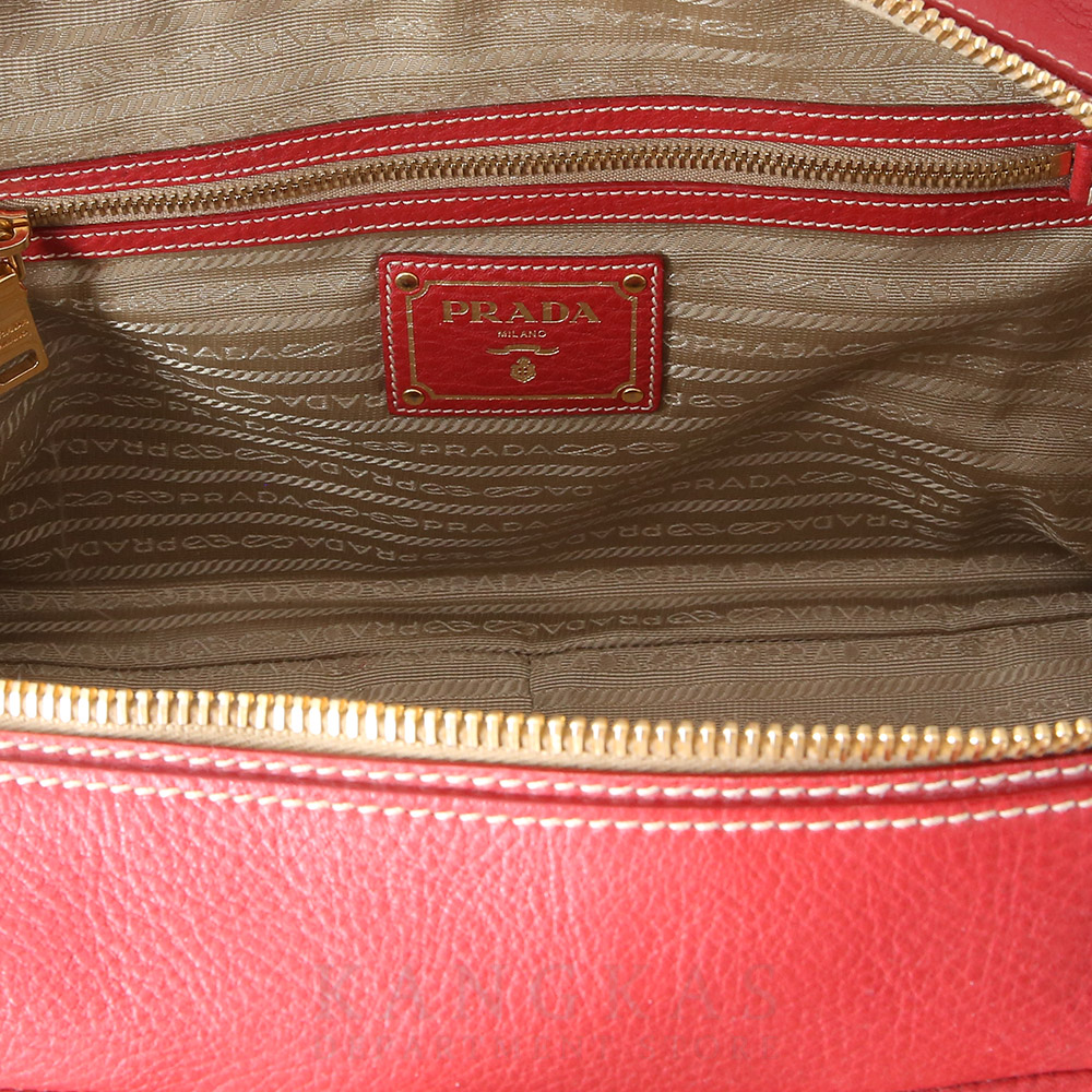 PRADA(USED)프라다 비텔로 다이노 볼링백