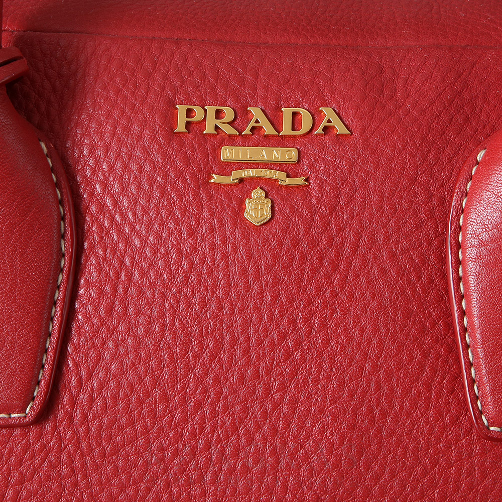 PRADA(USED)프라다 비텔로 다이노 볼링백
