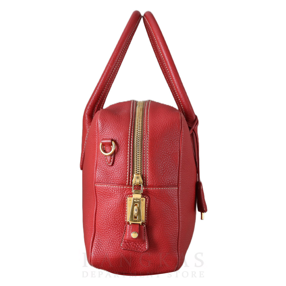 PRADA(USED)프라다 비텔로 다이노 볼링백