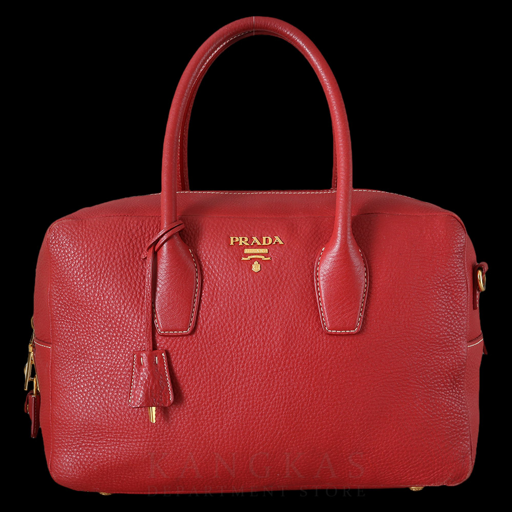 PRADA(USED)프라다 비텔로 다이노 볼링백