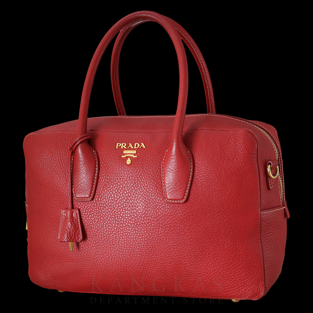 PRADA(USED)프라다 비텔로 다이노 볼링백
