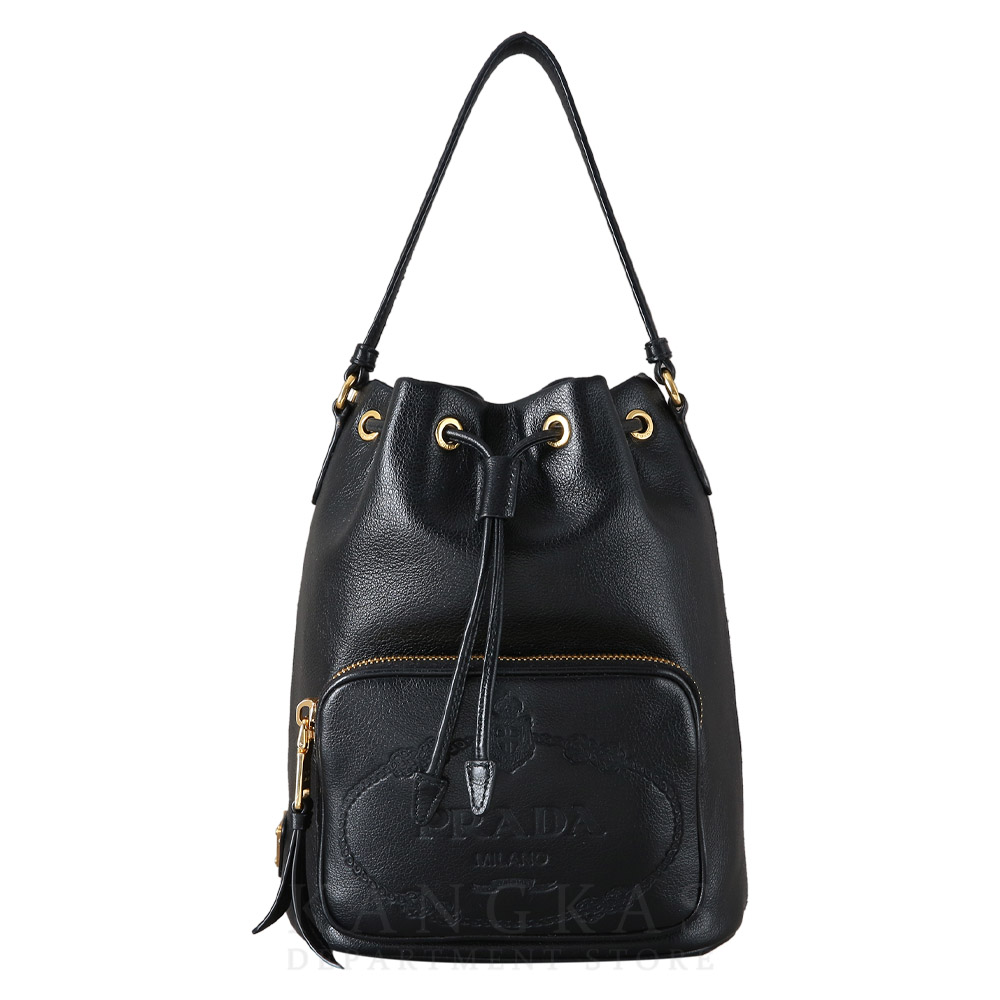 PRADA(USED)프라다 1BH038 레더 버킷백