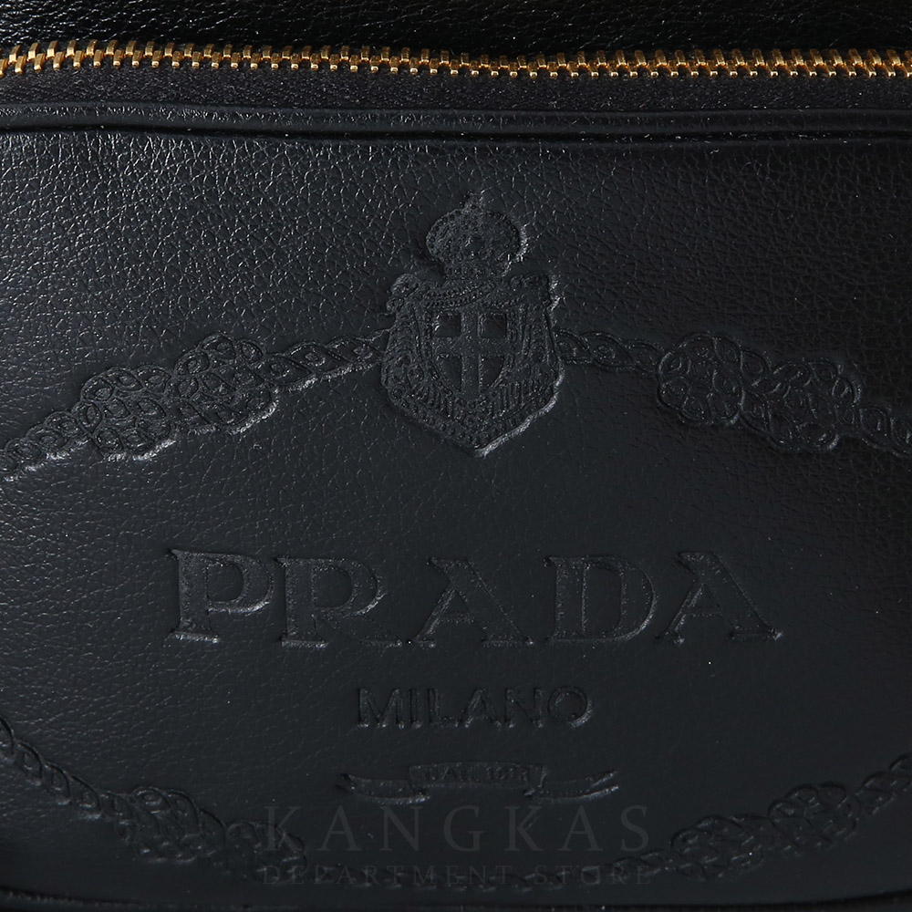 PRADA(USED)프라다 1BH038 레더 버킷백