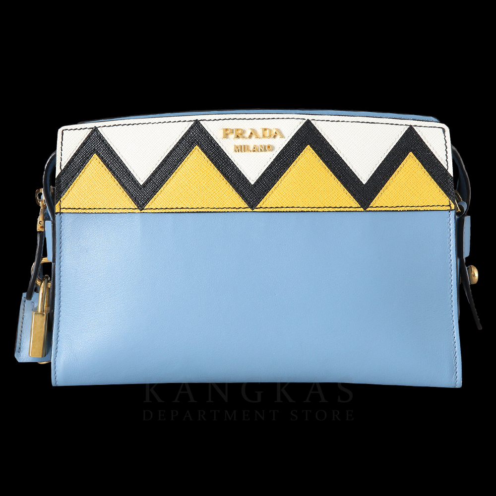 PRADA(USED)프라다 1BH049 사피아노 시티 숄더백