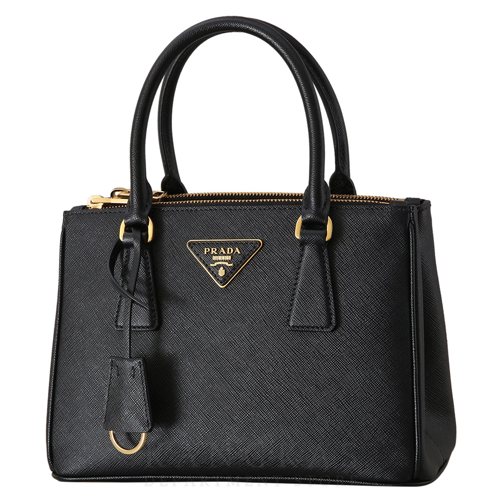 PRADA(USED)프라다 1BA896 사피아노 갤러리아 스몰 백