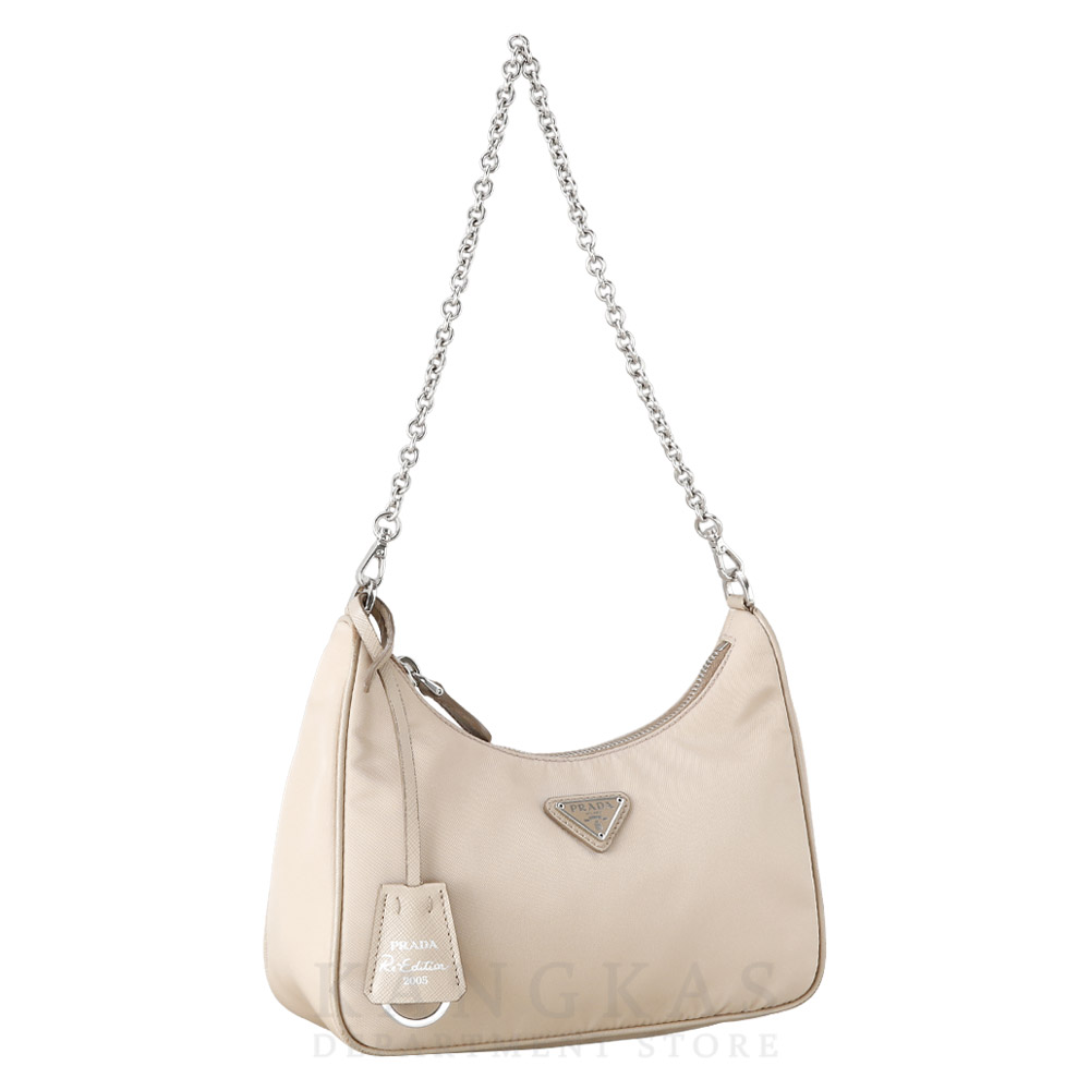 PRADA(USED)프라다 테수토 체인 스트랩 호보백