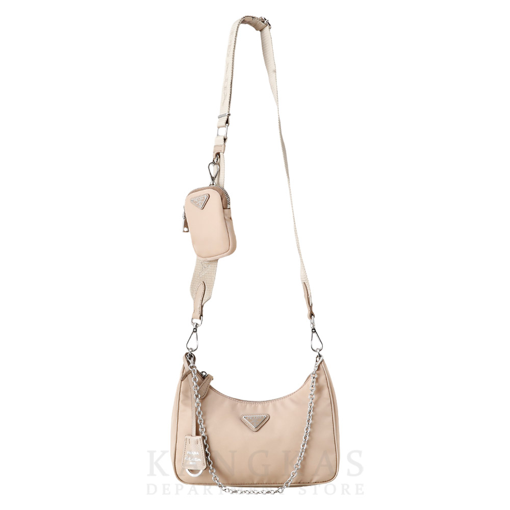PRADA(USED)프라다 테수토 체인 스트랩 호보백