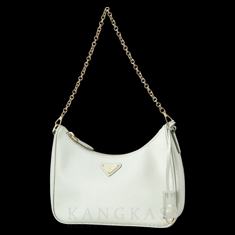 PRADA(USED)프라다 1BH204 사피아노 럭스 체인 호보백