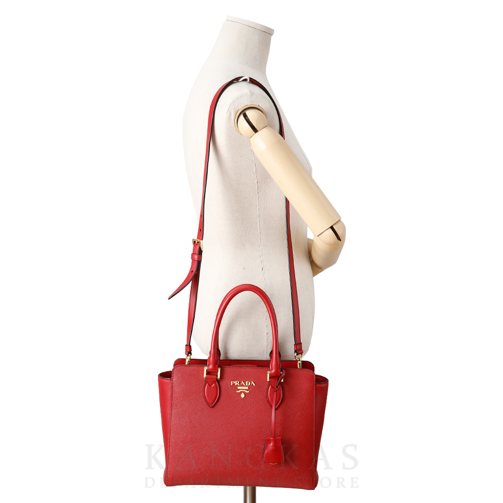 PRADA(USED)프라다 1BA113 사피아노 토트겸 숄더백
