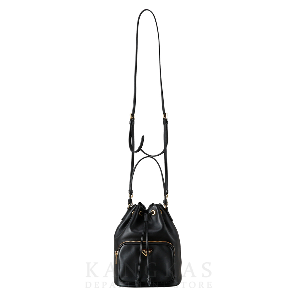 PRADA(USED)프라다 1BH038 레더 버킷백