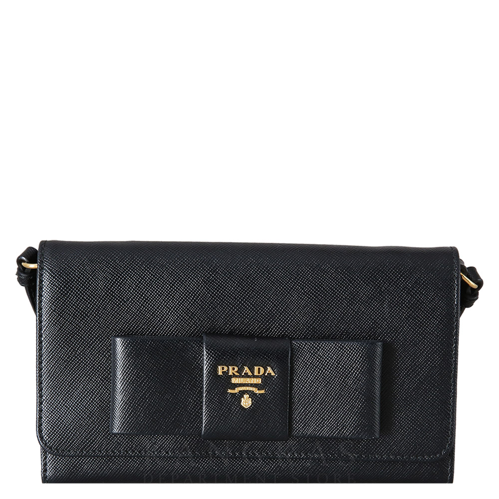 PRADA(USED)프라다 1M1437 사피아노 크로스백