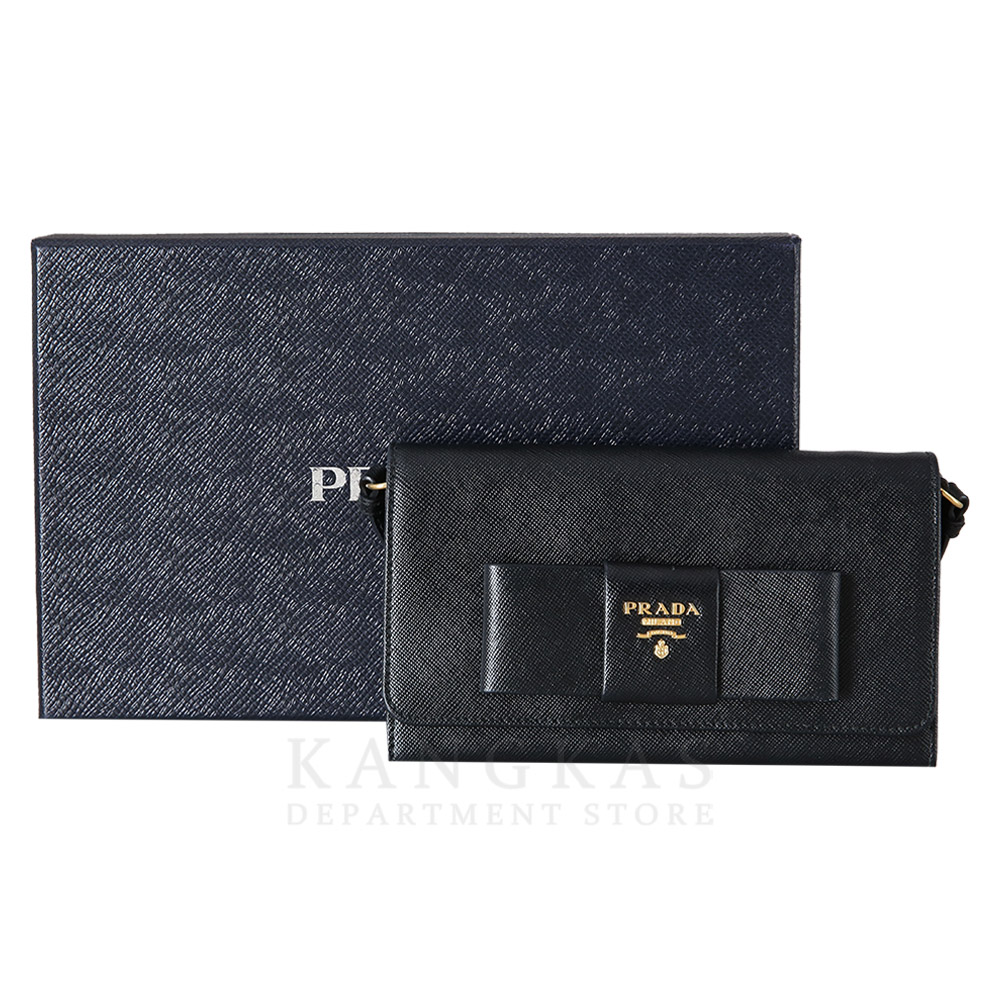 PRADA(USED)프라다 1M1437 사피아노 크로스백