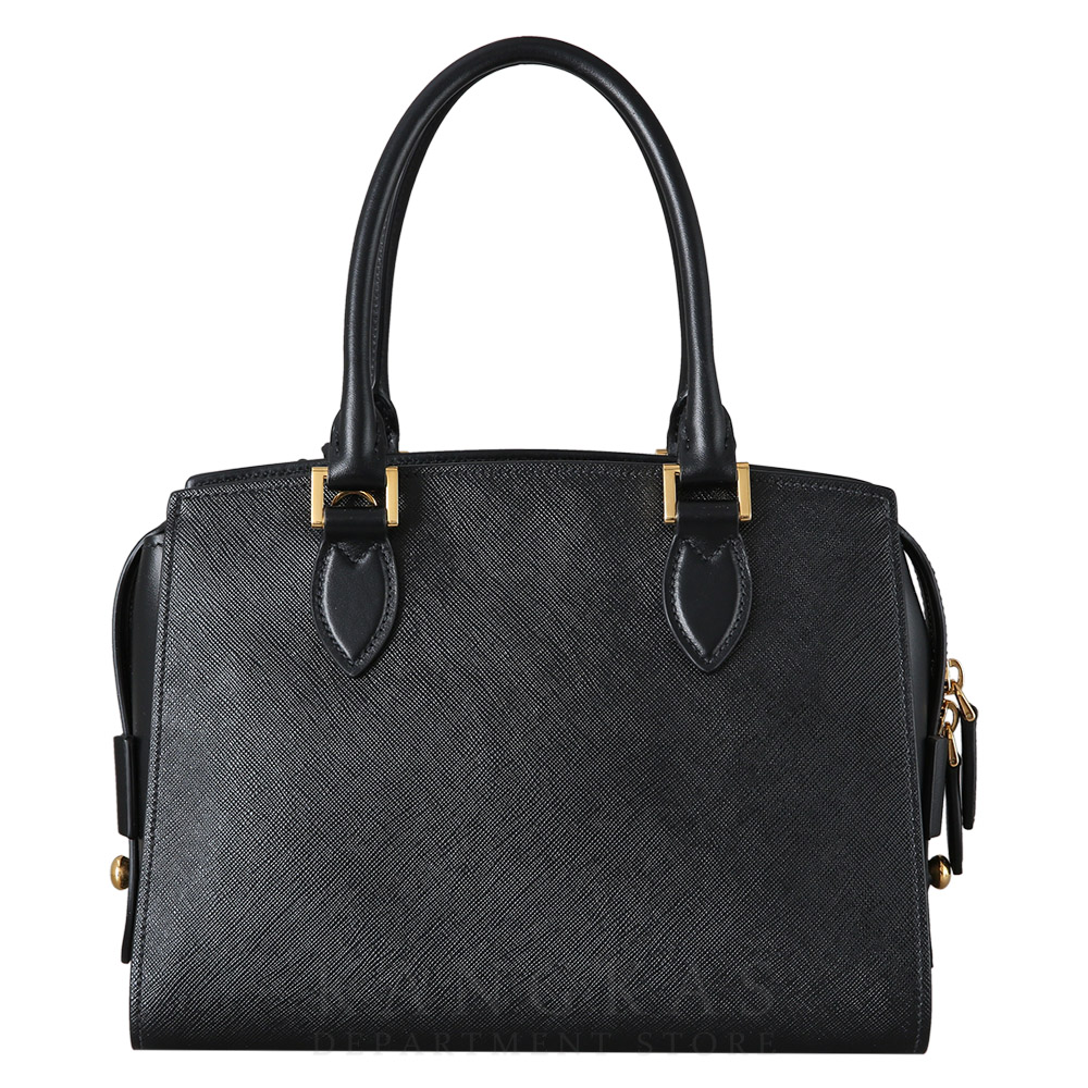 PRADA(USED)프라다 사피아노 럭스 더블 지퍼 토트겸 숄더백