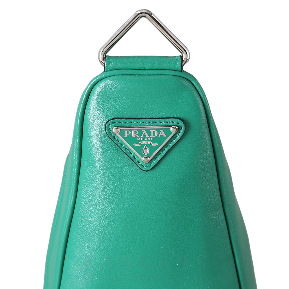 PRADA(USED)프라다 레더 트라이앵글 숄더백