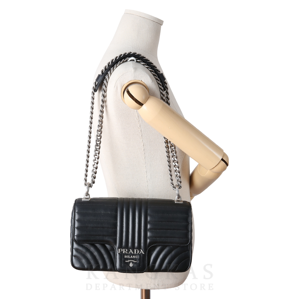 PRADA(USED)프라다 1BD108 다이아그램 체인백