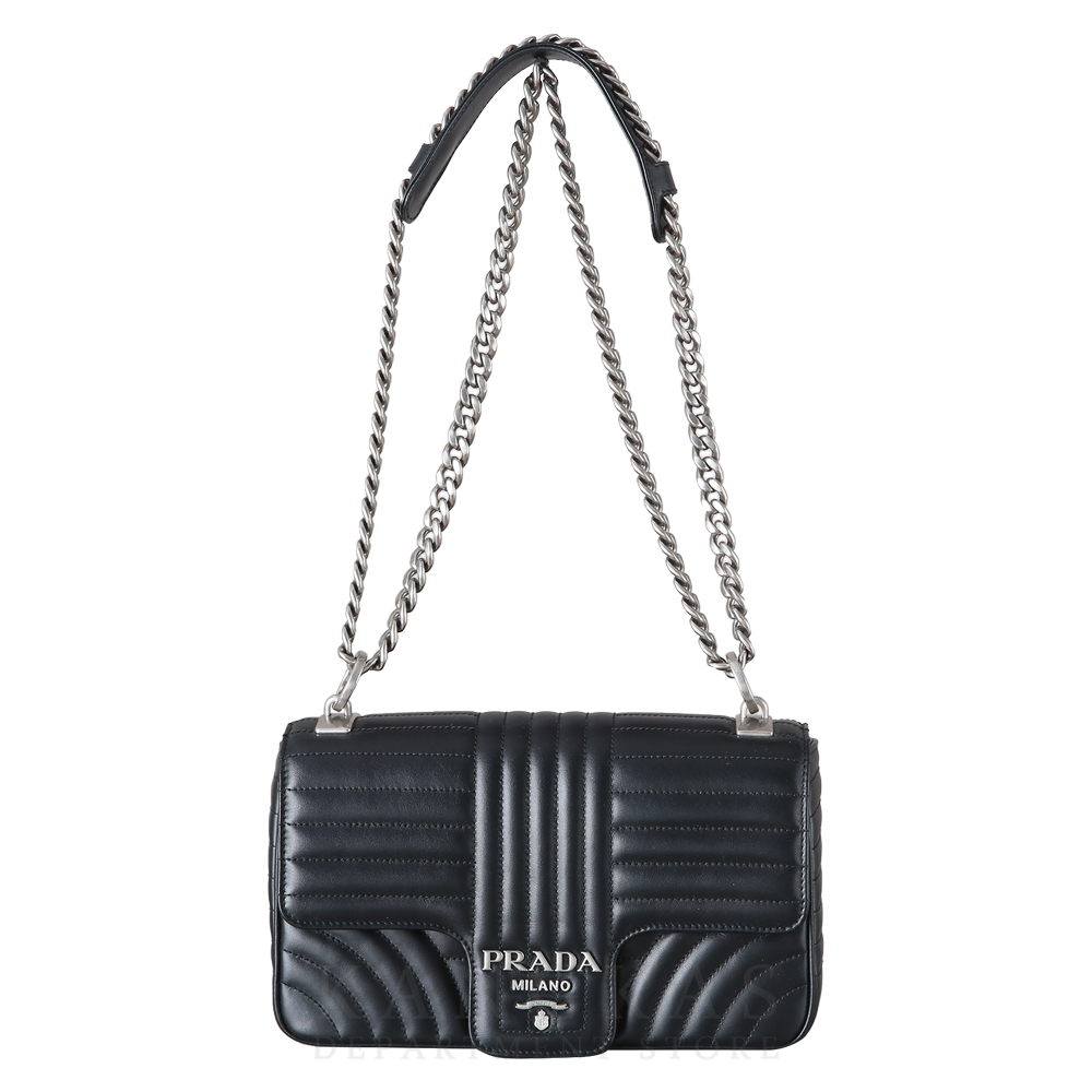 PRADA(USED)프라다 1BD108 다이아그램 체인백