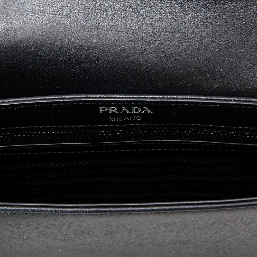 PRADA(USED)프라다 1BD147 스터드장식 체인숄더백
