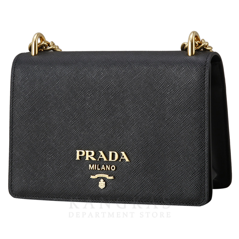 PRADA(USED)프라다 1BD133 사피아노 체인 플랩백